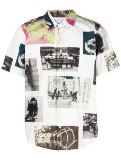 Pop Trading Company photo-print cotton shirt