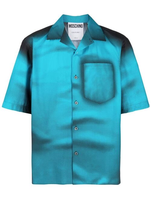 Moschino short-sleeve cotton shirt