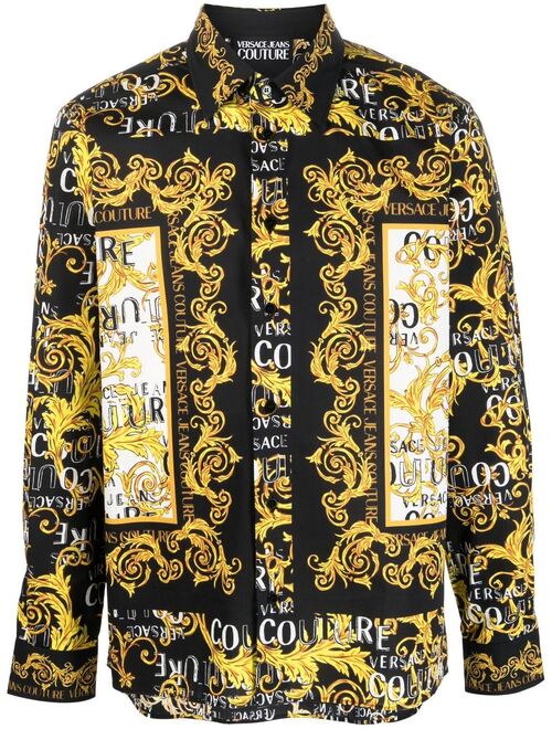 Versace Jeans Couture Logo Couture printed shirt