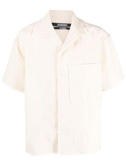 Artichaut frayed-edge shirt