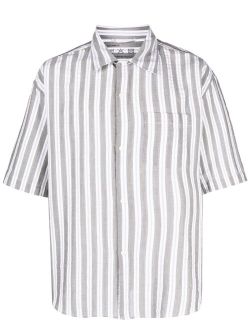 mfpen striped short-sleeve shirt
