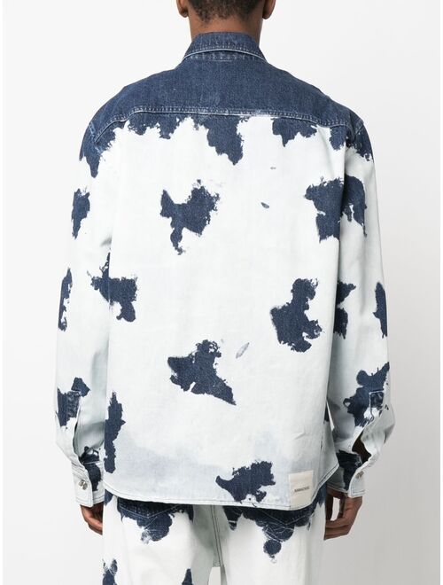 Namacheko bleached-effect cotton shirt