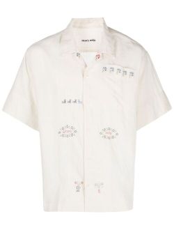 STORY mfg. Greetings embroidered shirt