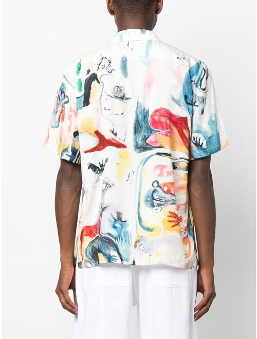 Endless Joy abstract graphic print shirt