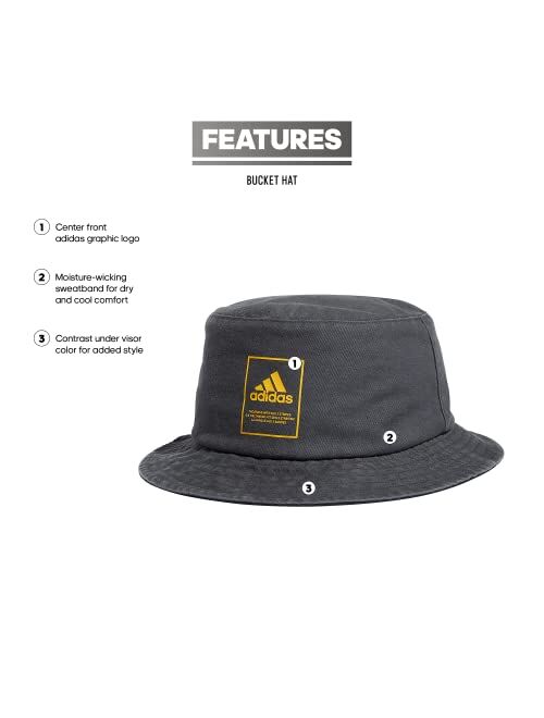adidas Men's Lifestyle Bucket Hat