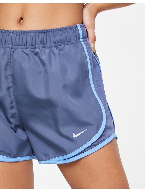 Nike Running Tempo short in blue