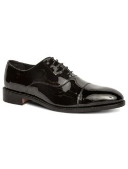 ANTHONY VEER Men's Clinton Tux Cap-Toe Oxford Leather Dress Shoes