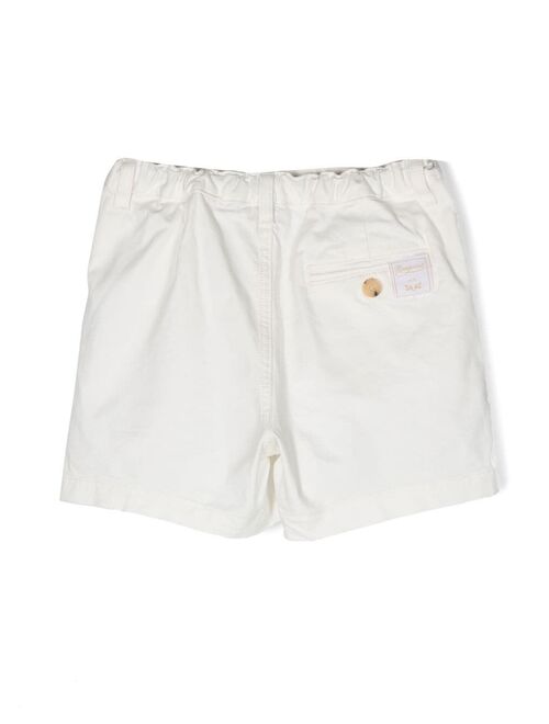 Bonpoint logo-patch chino shorts