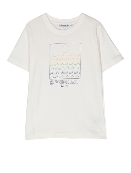 Bonpoint logo-print cotton T-shirt