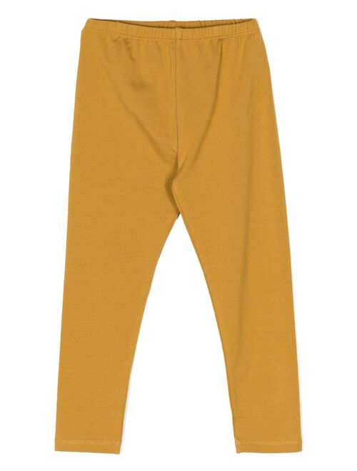 Bonpoint elasticated cotton leggings