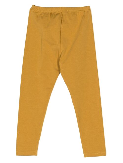 Bonpoint elasticated cotton leggings