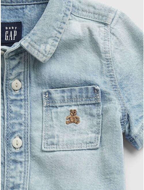Gap Baby Denim Outfit Set with Washwell