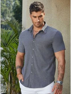 Men Button Up Shirt