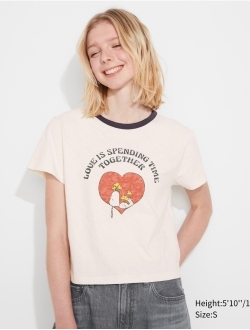 Love Sunshine & Peanuts UT (Short-Sleeve Graphic T-Shirt)