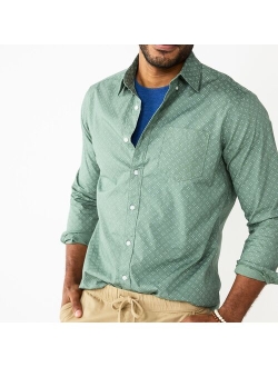 Perfect-Length Button-Down Shirt