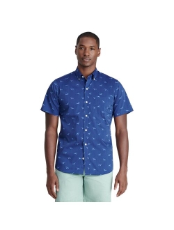Classic Printed Breeze Button Front