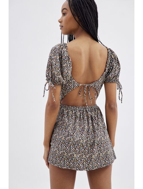Urban Outfitters UO Jessa Floral Romper