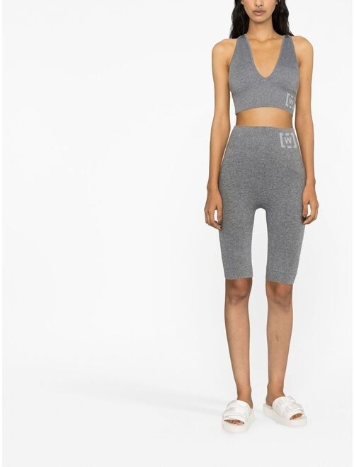 Wolford high-waisted cycling shorts