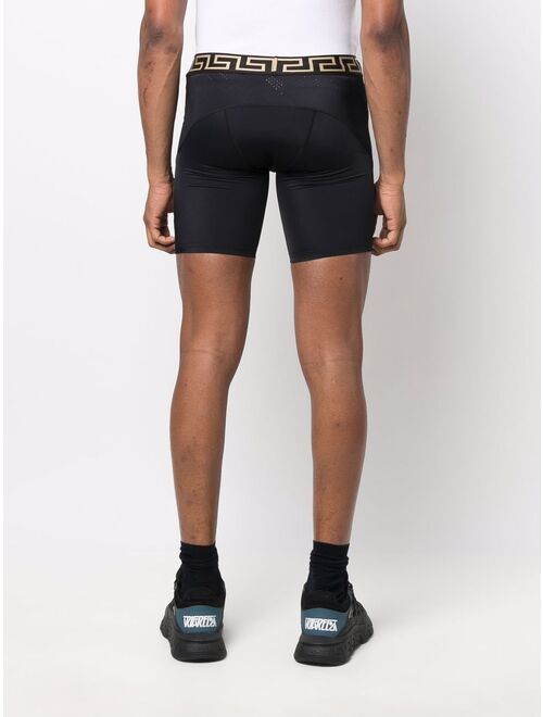Versace Greca border cycling shorts