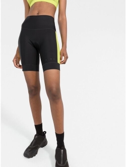 There Was One panelled cycling shorts