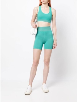 The Upside high-waisted cycling shorts