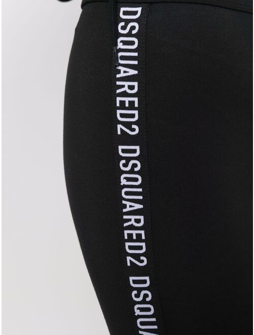 Dsquared2 logo-tape detail shorts