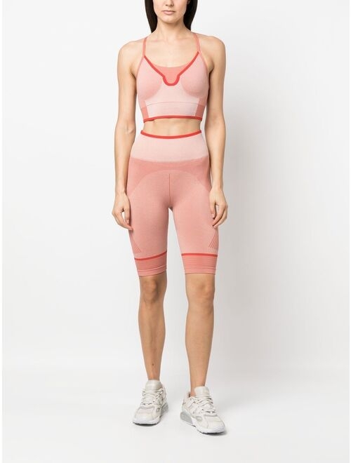 adidas by Stella McCartney TrueStrength seamless stretch shorts