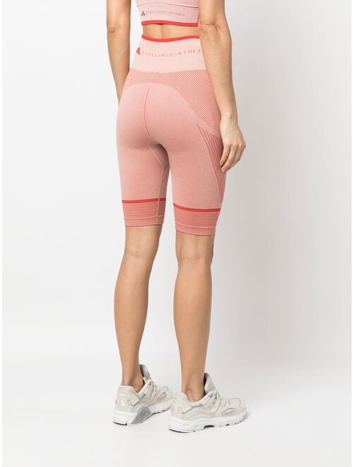 adidas by Stella McCartney TrueStrength seamless stretch shorts