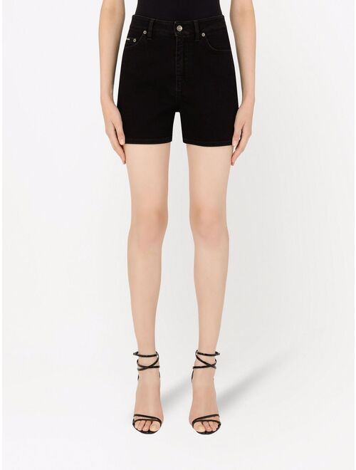 Dolce & Gabbana high-waist denim shorts