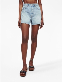 RE/DONE mid-rise denim shorts