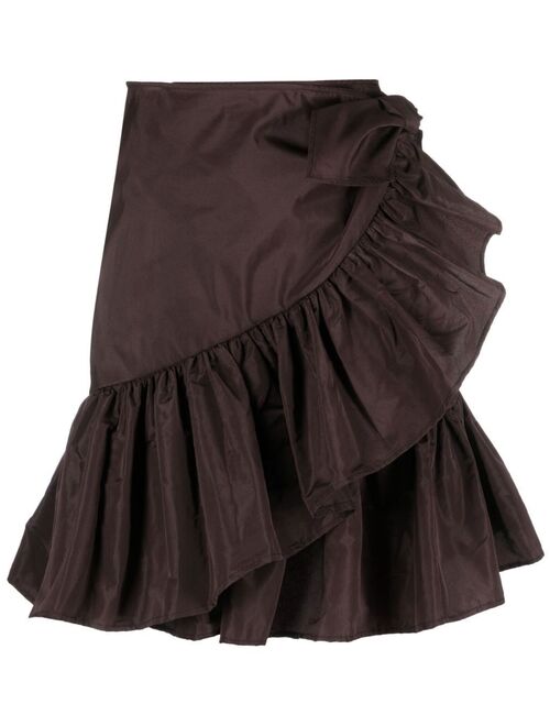 MSGM ruffled mini skirt