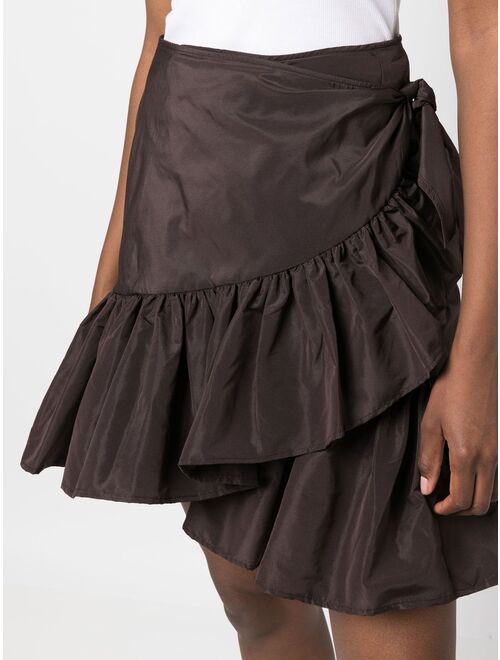 MSGM ruffled mini skirt