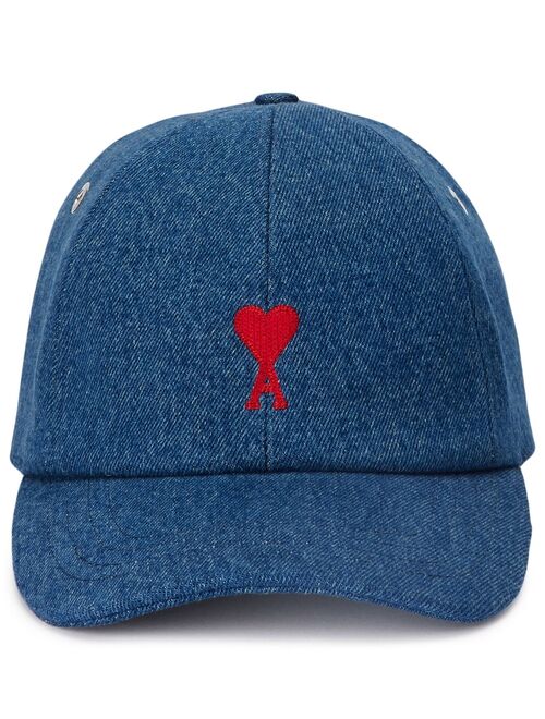 AMI Paris embroidered-logo baseball cap