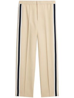 pressed-crease trousers