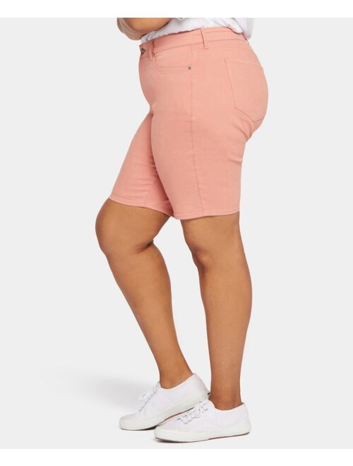 NYDJ Plus Size Briella 11" Jean Shorts