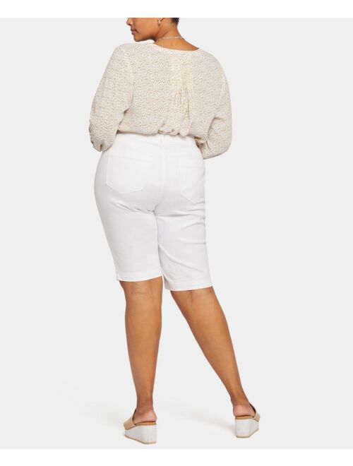 NYDJ Plus Size Tailored Bermuda Shorts