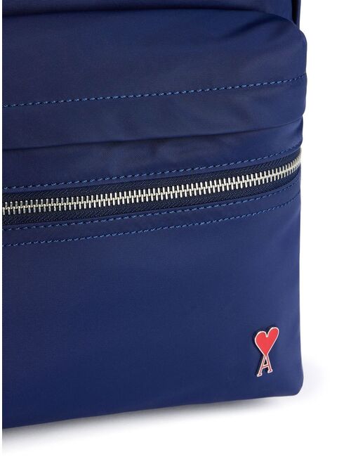 AMI Paris Ami de Coeur zip-fastening backpack