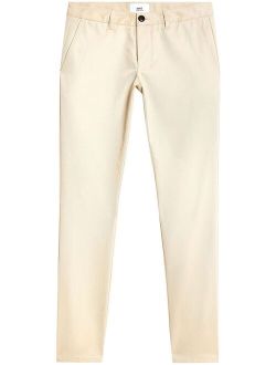cotton tailored trousers
