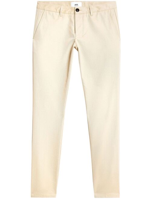 AMI Paris cotton tailored trousers