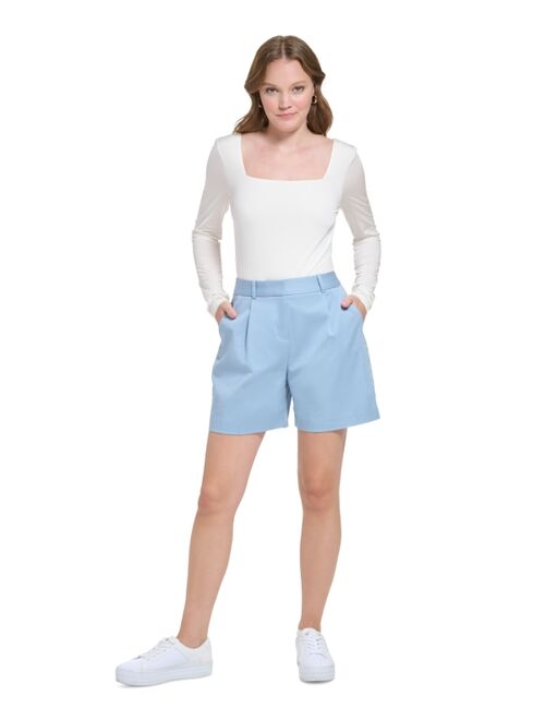 Calvin Klein Women's Pleated Shorts