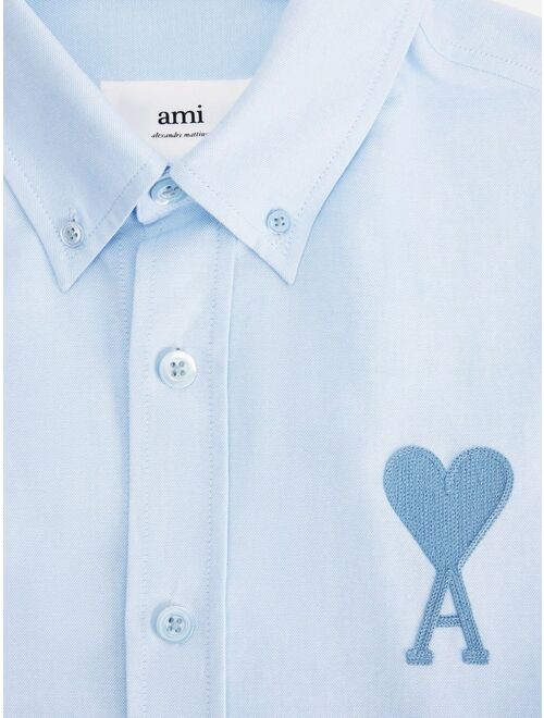 AMI Paris Ami de Coeur logo cotton shirt