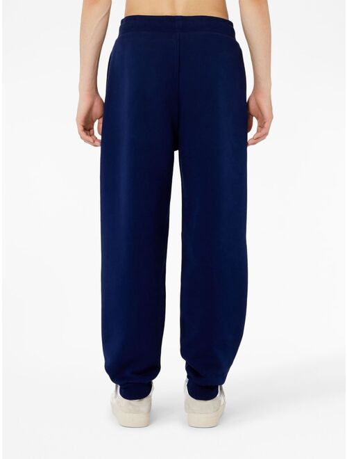 AMI Paris embroidered-logo cotton track pants