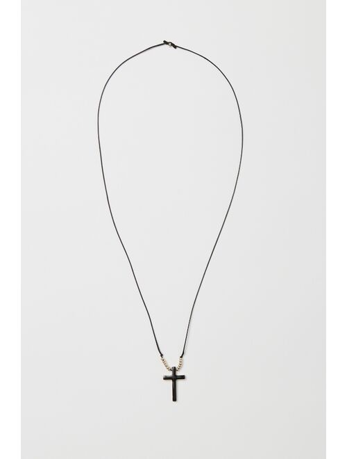 Urban Outfitters Ceramic Cross Necklace