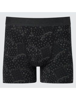 Cotton Patchwork Boxer Briefs