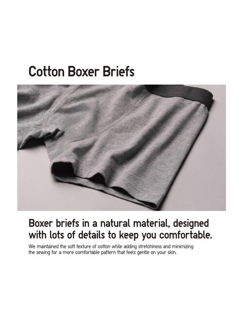 UNIQLO Cotton Patchwork Boxer Briefs