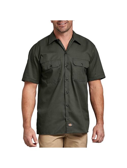 Big & Tall Dickies Work Button-Down Shirt
