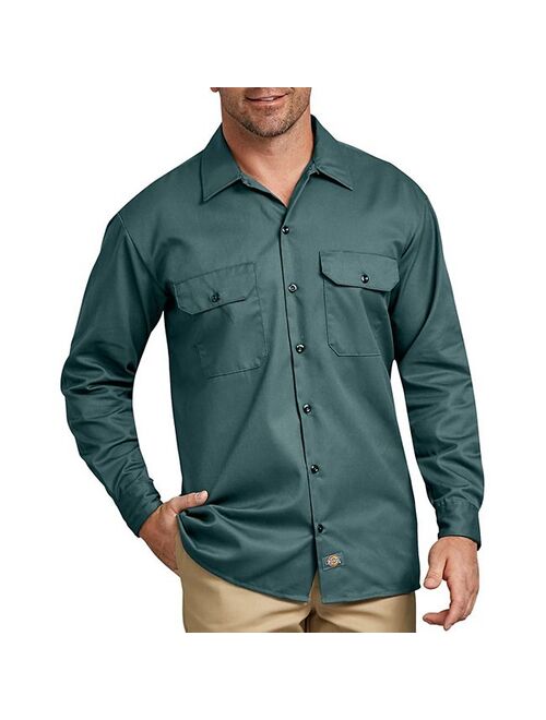 Big & Tall Dickies Button-Down Work Shirt