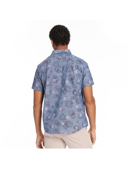Men's Hurley Americana Fireworks Button-Down Shirt