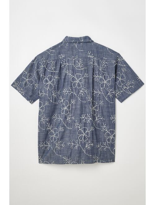 Monitaly 50s Stitched Floral Shirt