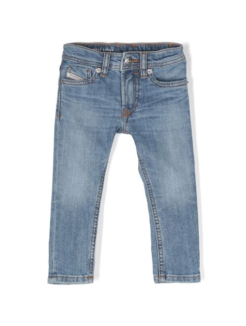 Diesel Kids slim-cut leg jeans